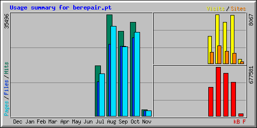 Usage summary for berepair.pt